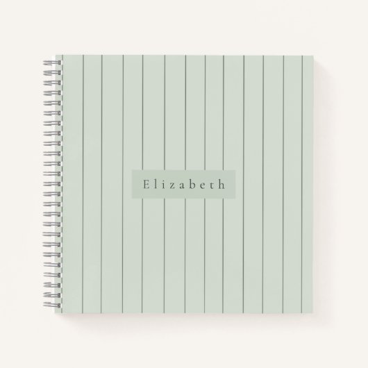 現代的な名前のノート ノートブック (正面)