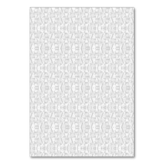 現代的な壁紙デザインをフィーチャーしたアレンジ テーブルナンバー (正面)