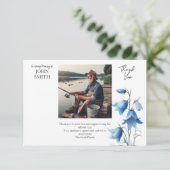 現代的な植物葬の追悼カード サンキューカード (スタンド正面)