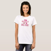 現代的なSORT OF A BIG DEALスタイルの主張 Tシャツ (正面フル)