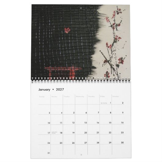 現代美術2012のカレンダー カレンダー (1月 2027)