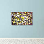 現代美術 キャンバスプリント (インサイチュ (ウッドフロア))