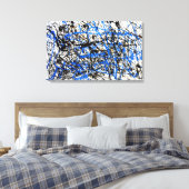 現代美術 キャンバスプリント (インサイチュ (寝室))