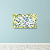 現代美術 キャンバスプリント (インサイチュ (ウッドフロア))