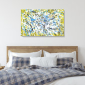 現代美術 キャンバスプリント (インサイチュ (寝室))