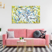 現代美術 キャンバスプリント (インサイチュ (リビング))