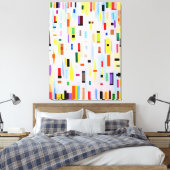 現代美術 キャンバスプリント (インサイチュ (寝室))