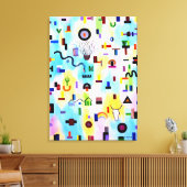 現代美術 キャンバスプリント (インサイチュ (リビング))