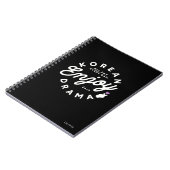 現代韓国ドラマ愛好家 ノートブック (左側)