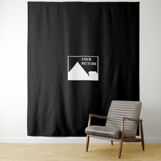 現代風シンプルなオリジナルウェディングフォトを作成 タペストリー (インサイチュ)