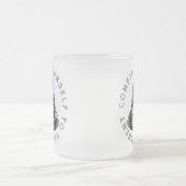 現在に限る フロストグラスマグカップ (中央)