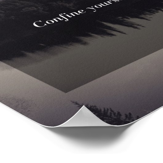 現在に限る ポスター (角)