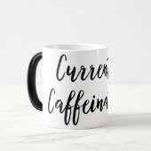 現在のカフェイン摂取 モーフィングマグカップ (正面左)