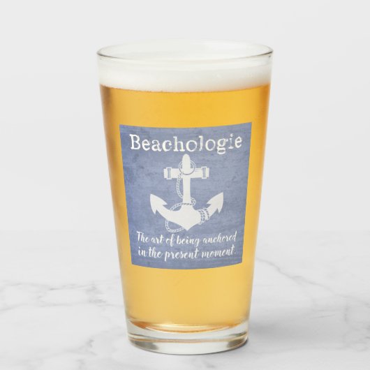 現在のガラスコップに固定されているビーコン タンブラーグラス (ドリンク正面)