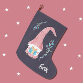 現在のクリスマス格言と赤スウェーデンストッキング ラージクリスマスストッキング