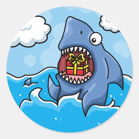 現在のサメ ラウンドシール (正面)