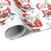 現在のサンタクロース ラッピングペーパー (ロールコーナー)