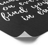 現在のソロー引用文 ポスター (角)