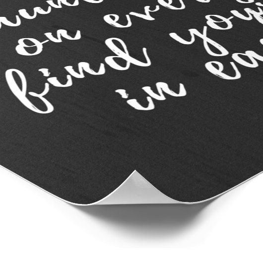 現在のソロー引用文 ポスター (角)