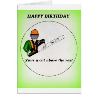 現在のチェーンソーで働く木の外科医アルボリスト