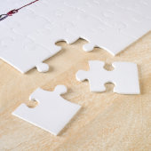 現在のチェーンソーで働く木の外科医アルボリスト ジグソーパズル (側面)