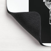 現在のチェーンソーで働く木の外科医アルボリスト マウスパッド (コーナー)