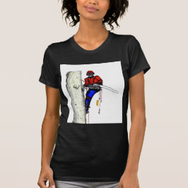 現在のチェーンソーで働く木の外科医アルボリスト Tシャツ