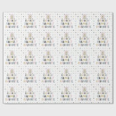 現在のファミリお気に入りのレインボー ラッピングペーパー (フラット)