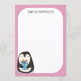 現在のフラットパネルサンキューカード 招待状