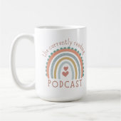 現在のポッ読ドキャスト愛好家と読者 コーヒーマグカップ (左)