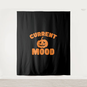現在のムードおもしろいカボチャのハロウィーン タペストリー