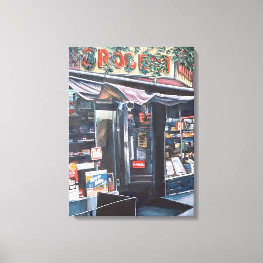 現在のルックアットトランクル過去 キャンバスプリント (正面)