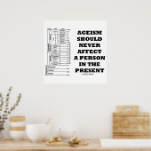 現在の人には決して影響を及ぼすべきではない ポスター (キッチン)