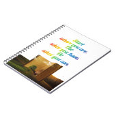 現在の場所から開始 | やる気を起こさせる引用文 ノートブック (左側)