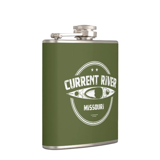 現在の川ミズーリカヤック フラスク (右)