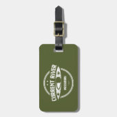 現在の川ミズーリカヤック ラゲッジタグ (正面縦)