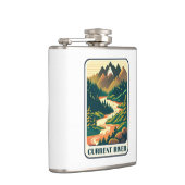 現在の川ミズーリ色 フラスク (右)