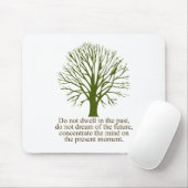 現在の時に住んで下さい マウスパッド (マウス)