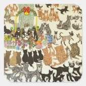 現在の時刻2012 スクエアシール (正面)