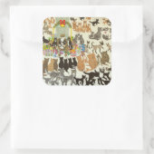 現在の時刻2012 スクエアシール (バッグ)