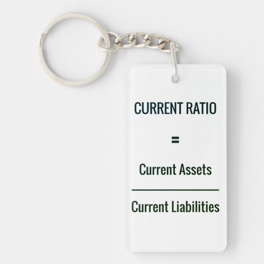 "現在の比率" キーホルダー (正面)