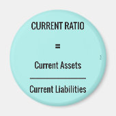 「現在の比率」 マグネット (正面)