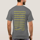 「現在の比率」 Tシャツ (裏面)