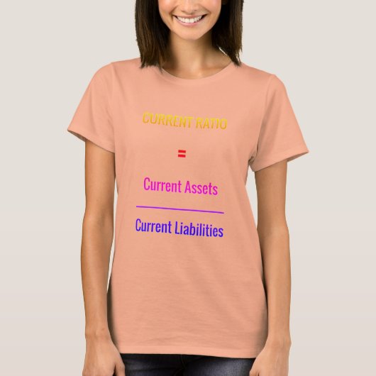 「現在の比率」 Tシャツ (正面)