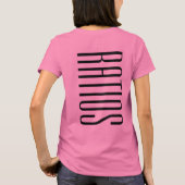 「現在の比率」 Tシャツ (裏面)
