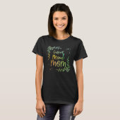 現在の気分ママ母の日ユーモア両親サルカ Tシャツ (正面フル)