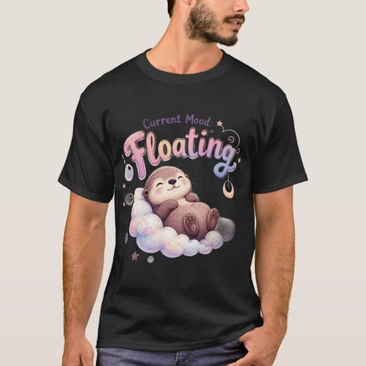 現在の気分 フローティング Tシャツ (正面)