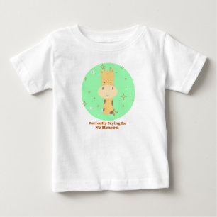 現在の泣き叫び理由なし ベビーTシャツ