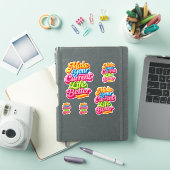 現在の生活をより良くする ダイカット シール (iPadカバー)