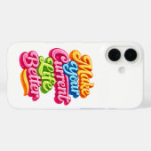 現在の生活をより良く Case-Mate iPhoneケース (裏面 (横))
